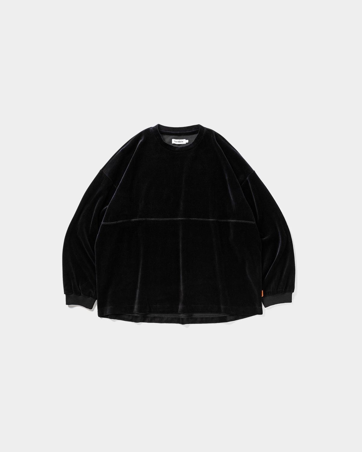 VELOUR CREW L/S SHIRT - TIGHTBOOTH® タイトブース VELOUR CREW L/S SHIRT - TIGHTBOOTH® タイトブース