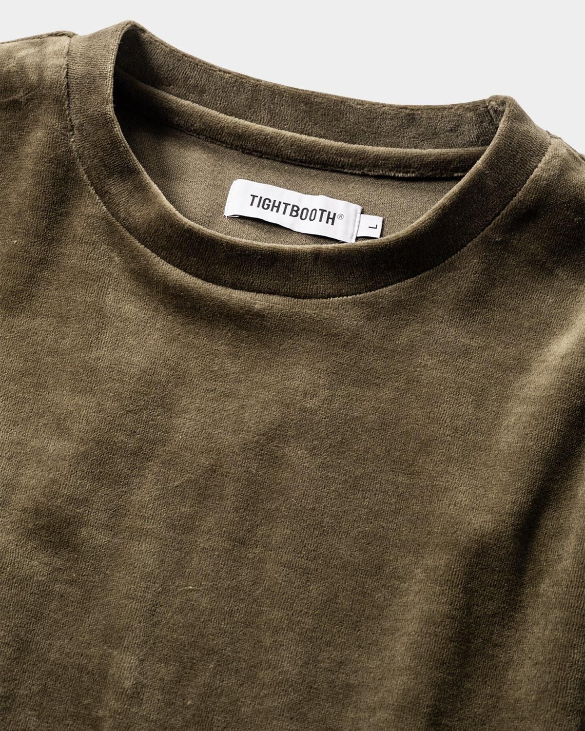 VELOUR CREW L/S SHIRT - TIGHTBOOTH® タイトブース VELOUR CREW L/S SHIRT - TIGHTBOOTH® タイトブース