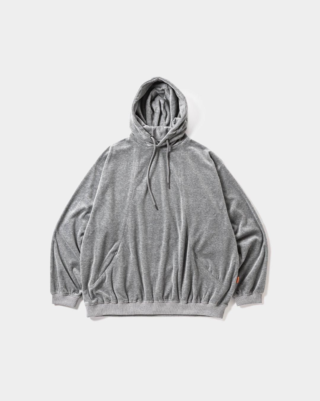 「高評価！」注目のレビュ VELOUR PULLOVER HOODIE - TIGHTBOOTH® タイトブース トップス