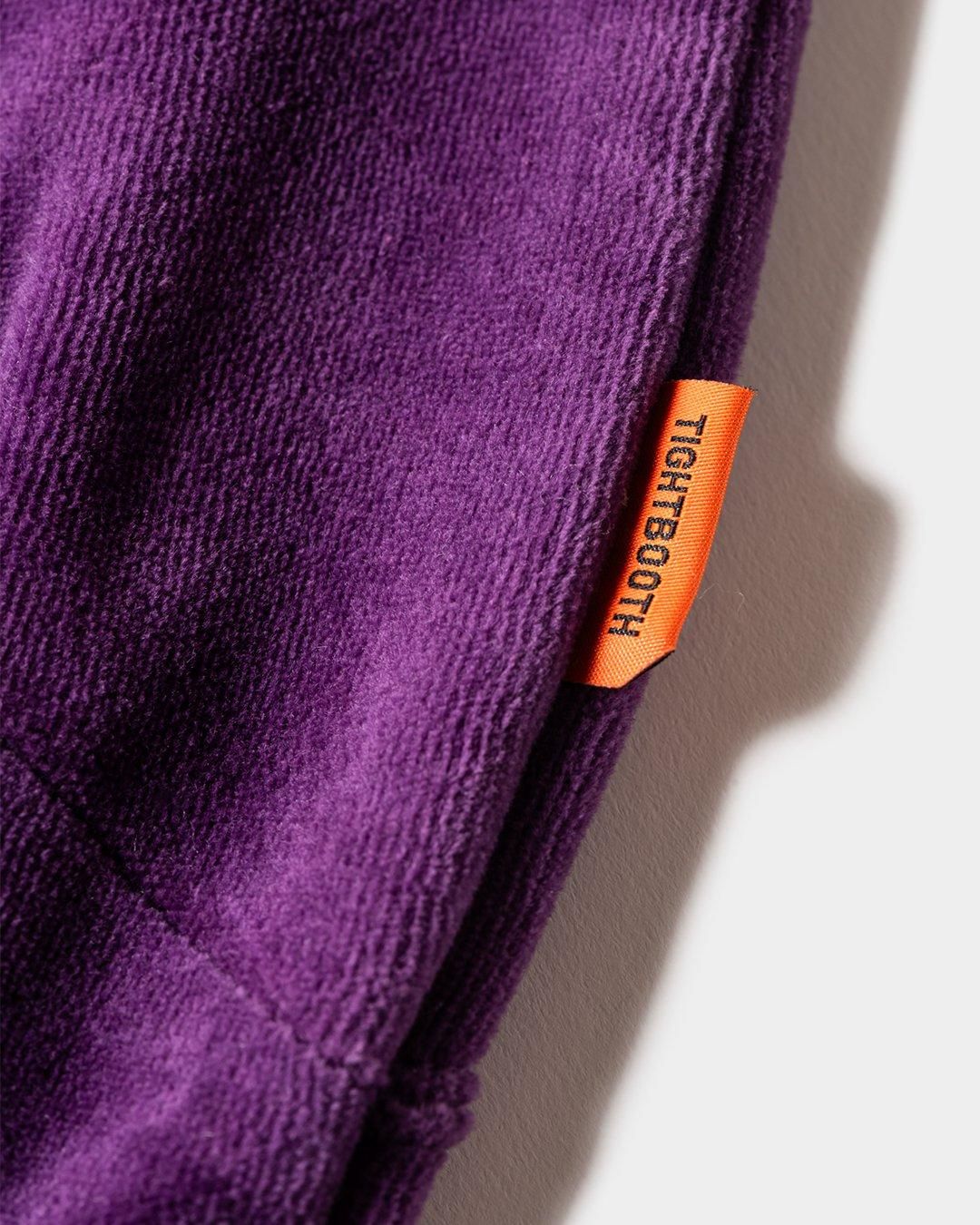 VELOUR PULLOVER HOODIE - TIGHTBOOTH® タイトブース