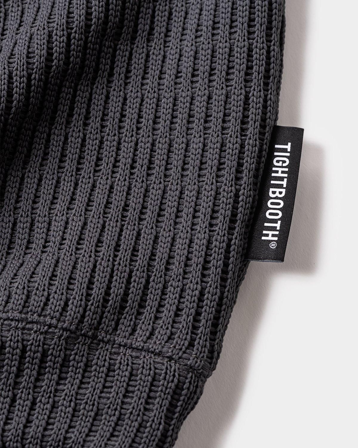 MYSTERY GAUGE CREW KNIT - TIGHTBOOTH® タイトブース MYSTERY GAUGE CREW KNIT - TIGHTBOOTH® タイトブース