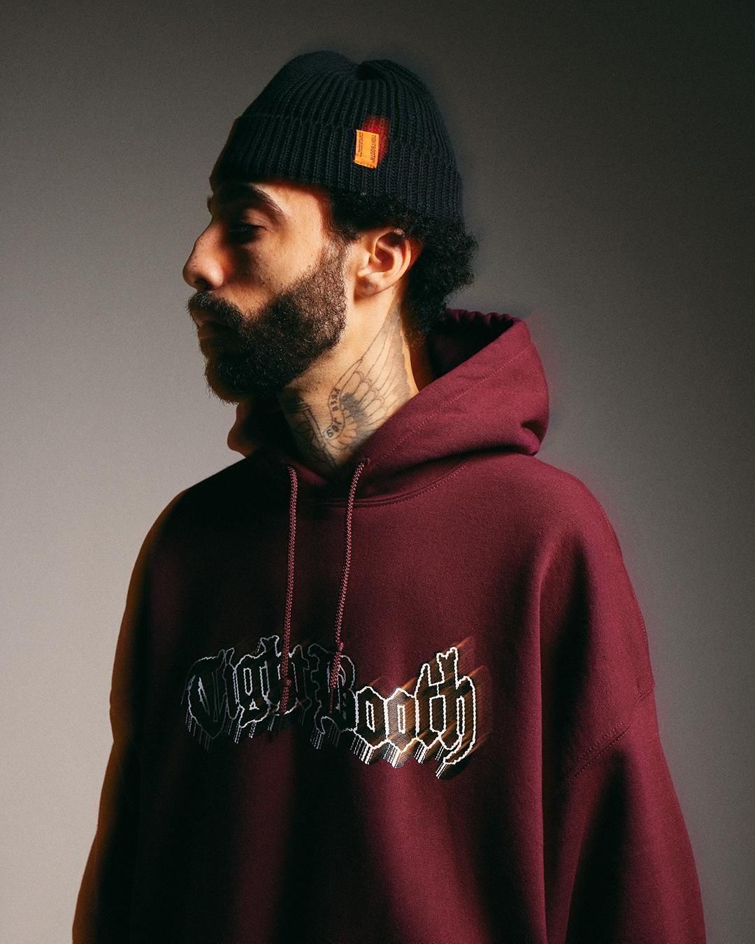 3D LOGO HOODED SWEAT SHIRT - TIGHTBOOTH® タイトブース 3D LOGO HOODED SWEAT SHIRT - TIGHTBOOTH® タイトブース