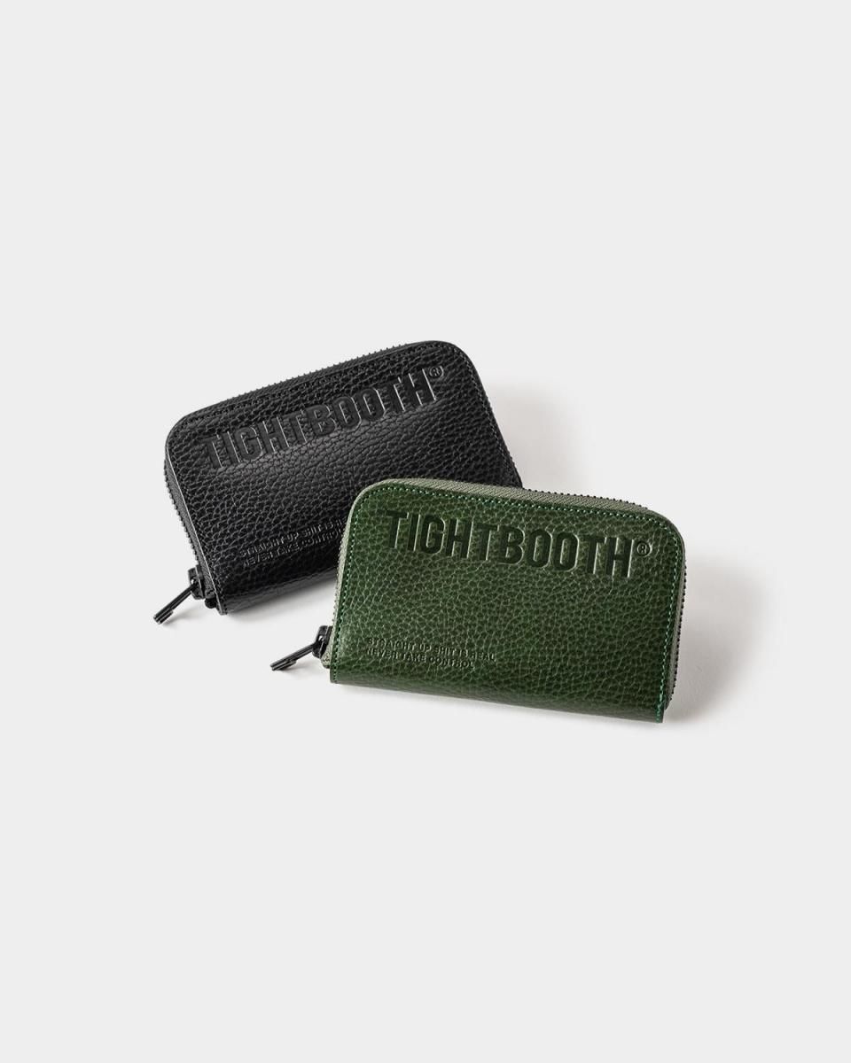 LEATHER ZIP WALLET