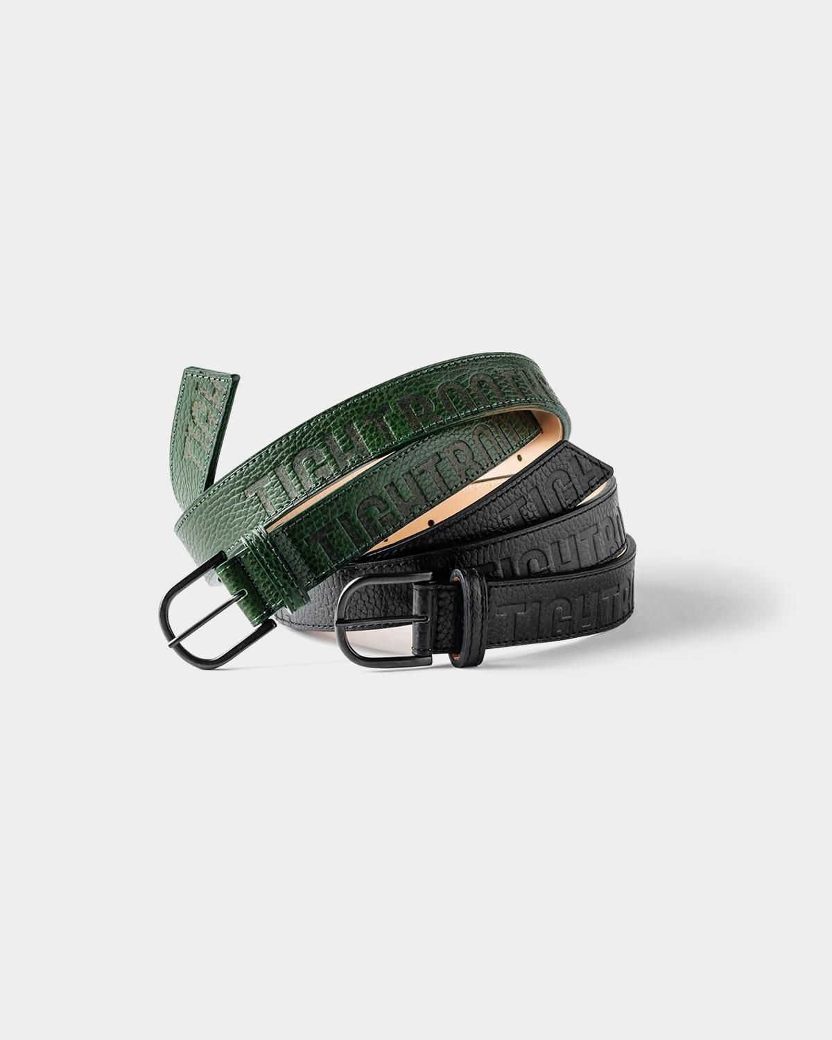 LEATHER LOGO BELT - TIGHTBOOTH® タイトブース オフィシャル LEATHER LOGO BELT - TIGHTBOOTH® タイトブース オフィシャル