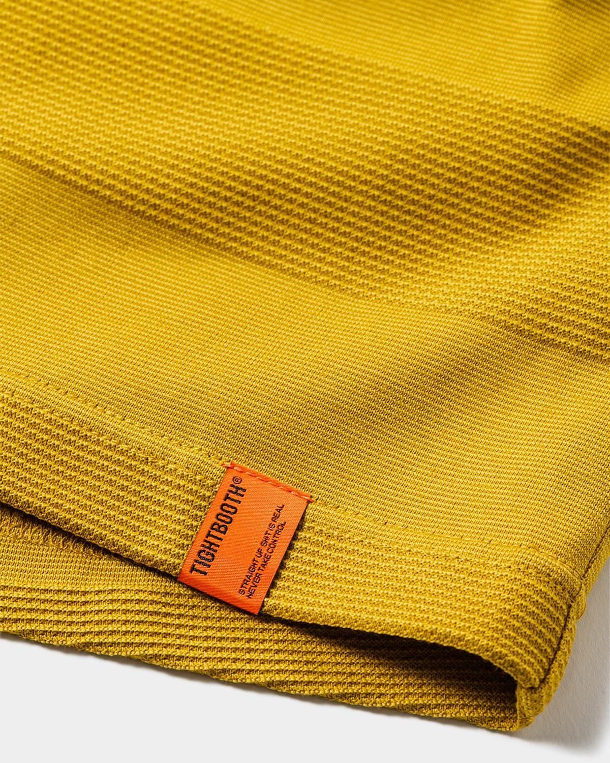 トップス tightbooth RIDGE BORDER OPEN POLO RIDGE BORDER OPEN POLO - TIGHTBOOTH® タイトブース