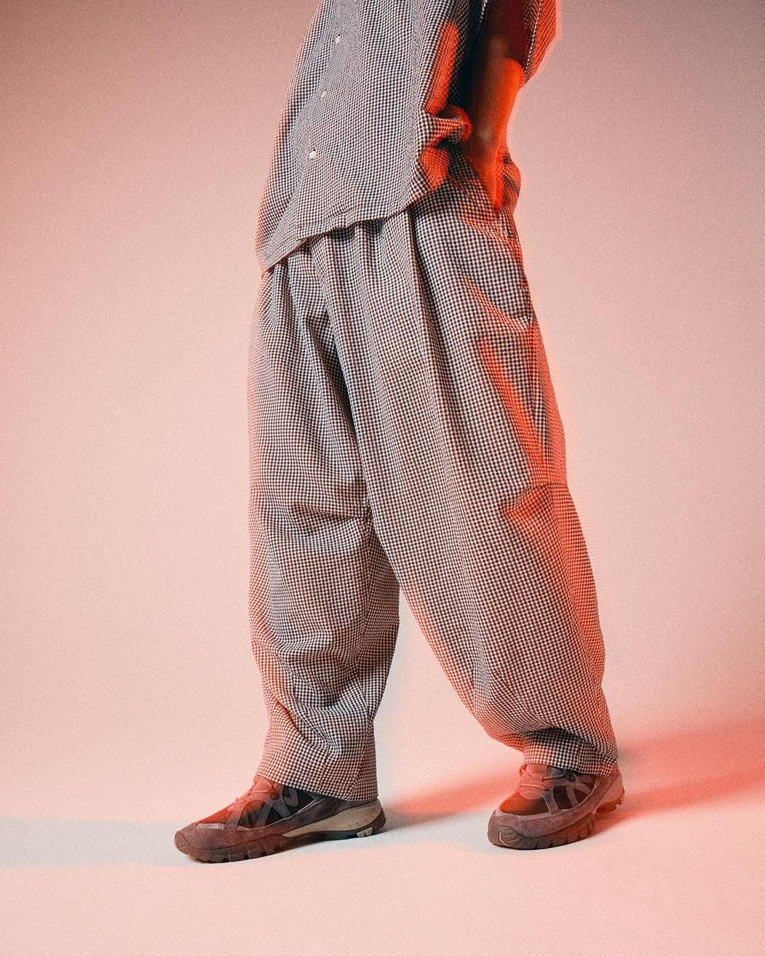 SEERSUCKER BALLOON PANTS - TIGHTBOOTH® タイトブース