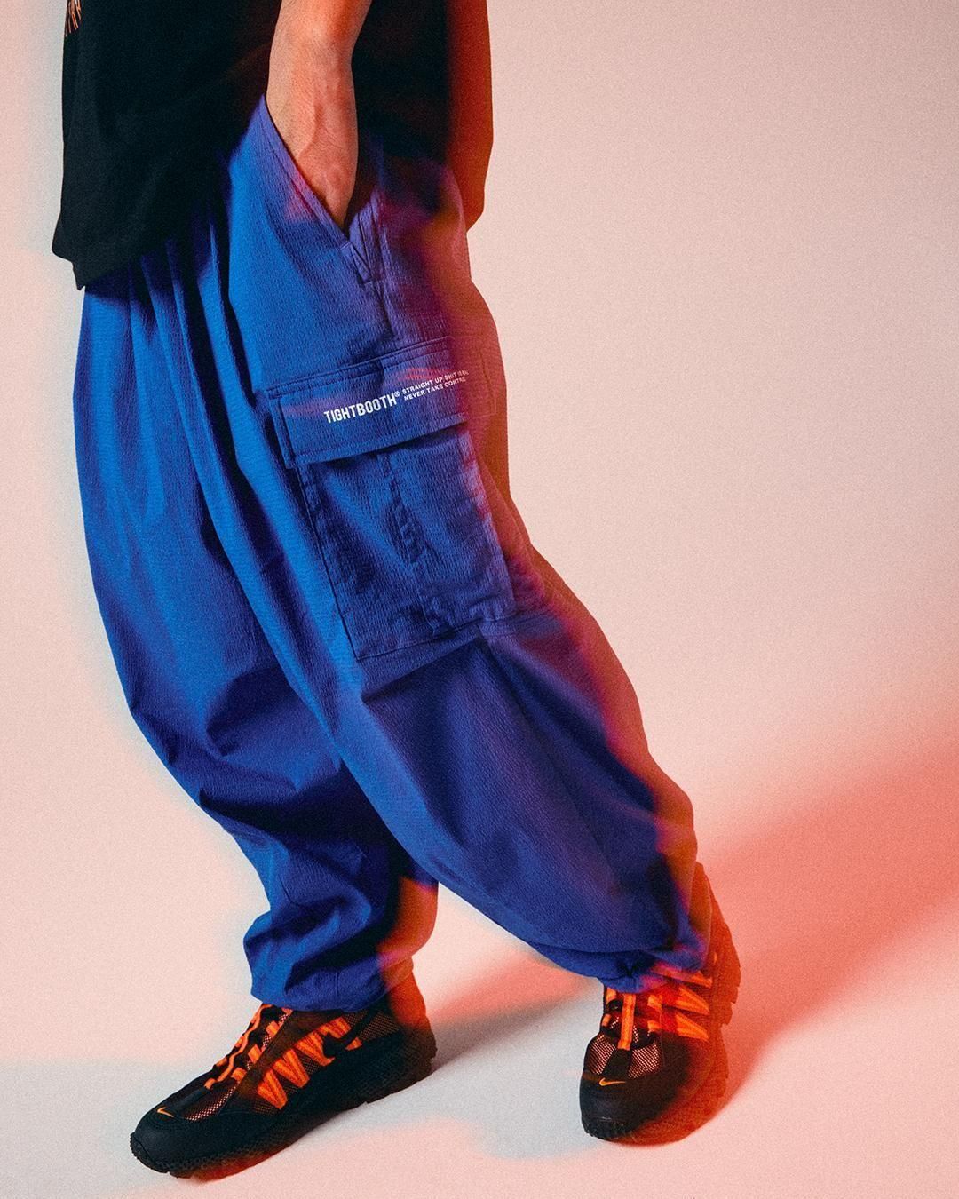 パンツ TIGHTBOOTH SEERSUCKER CARGO BALLOON PANT SEERSUCKER CARGO BALLOON PANTS - TIGHTBOOTH® タイトブース