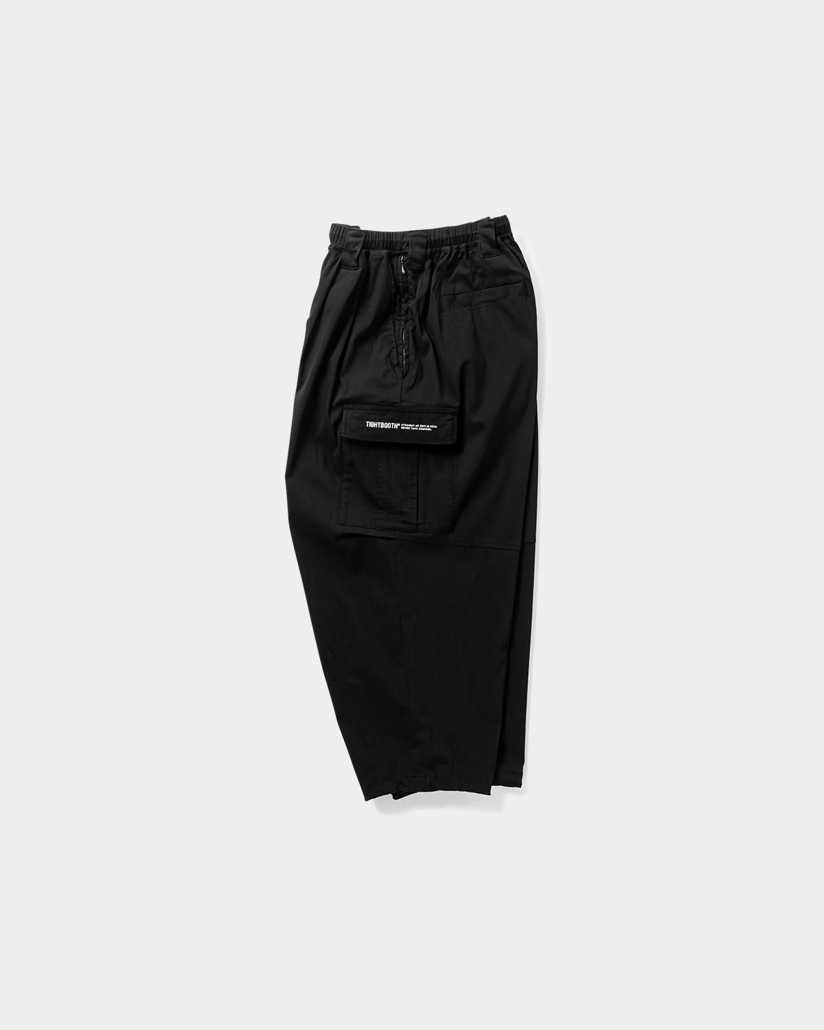 SEERSUCKER CARGO BALLOON PANTS - TIGHTBOOTH® タイトブース