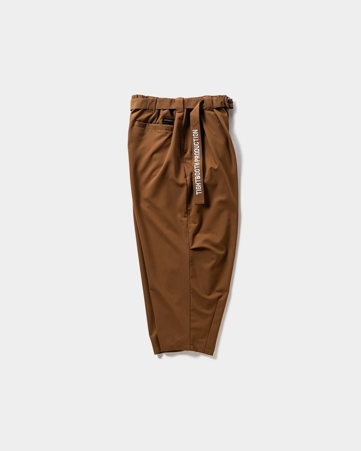 パンツ TIGHTBOOTH TRO BALLOON PANTS LIGHT BROWN TRO BALLOON PANTS - TIGHTBOOTH® タイトブース オフィシャル