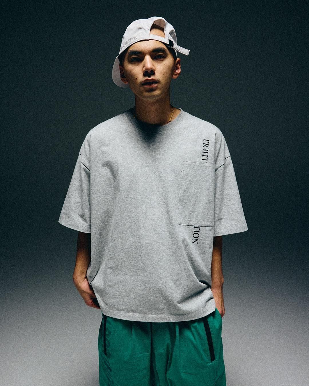 STRAIGHT UP S/S T-SHIRT - Quick Drying - - TIGHTBOOTH