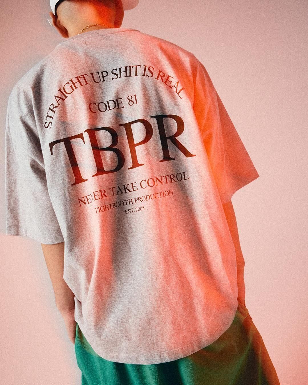 STRAIGHT UP S/S T-SHIRT - Quick Drying - - TIGHTBOOTH