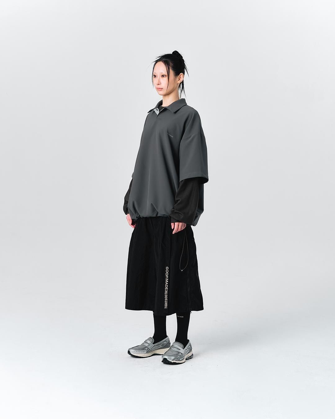ぽぽ GOOPiMADE® x TIGHTBOOTH - THE SandGlass Tech Polo