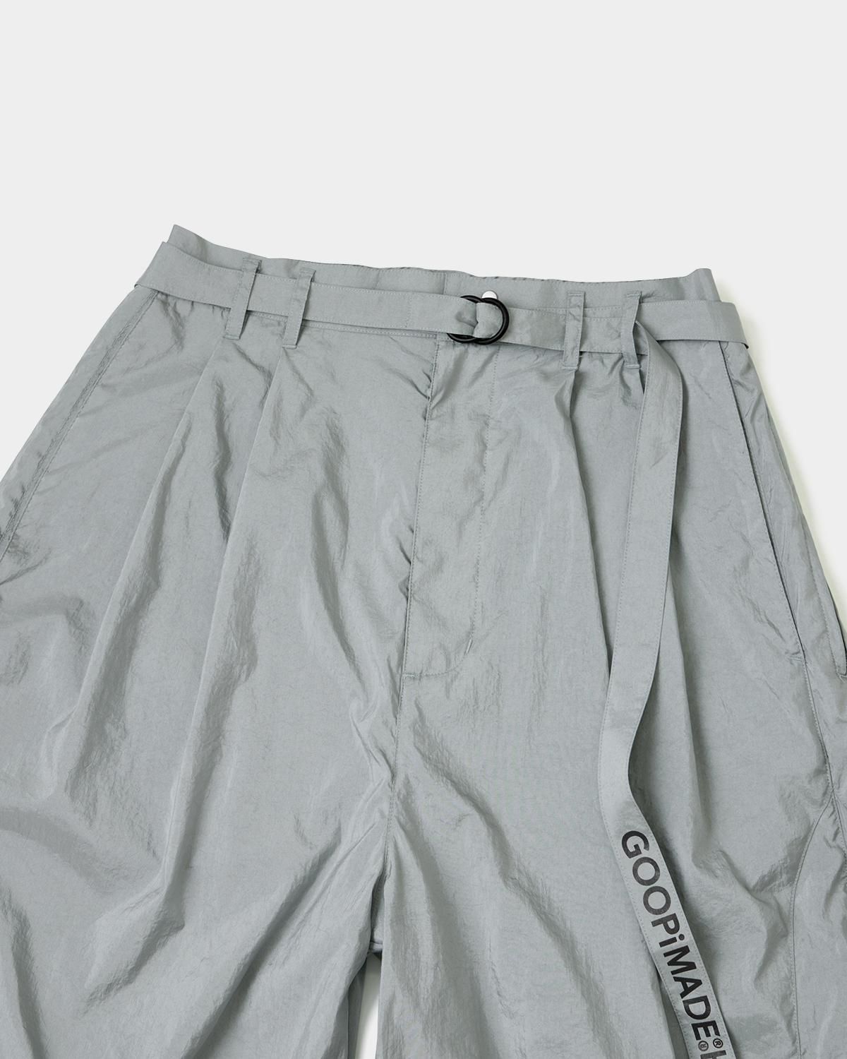 GOOPiMADE® SP Baggy 7/10 Slacks GRAY GOOPiMADE® x TIGHTBOOTH - SP Baggy 7/10 Slacks - TIGHTBOOTH
