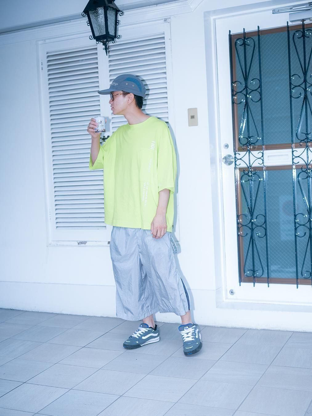 GOOPiMADE® SP Baggy 7/10 Slacks GRAY GOOPiMADE® x TIGHTBOOTH - SP Baggy 7/10 Slacks - TIGHTBOOTH