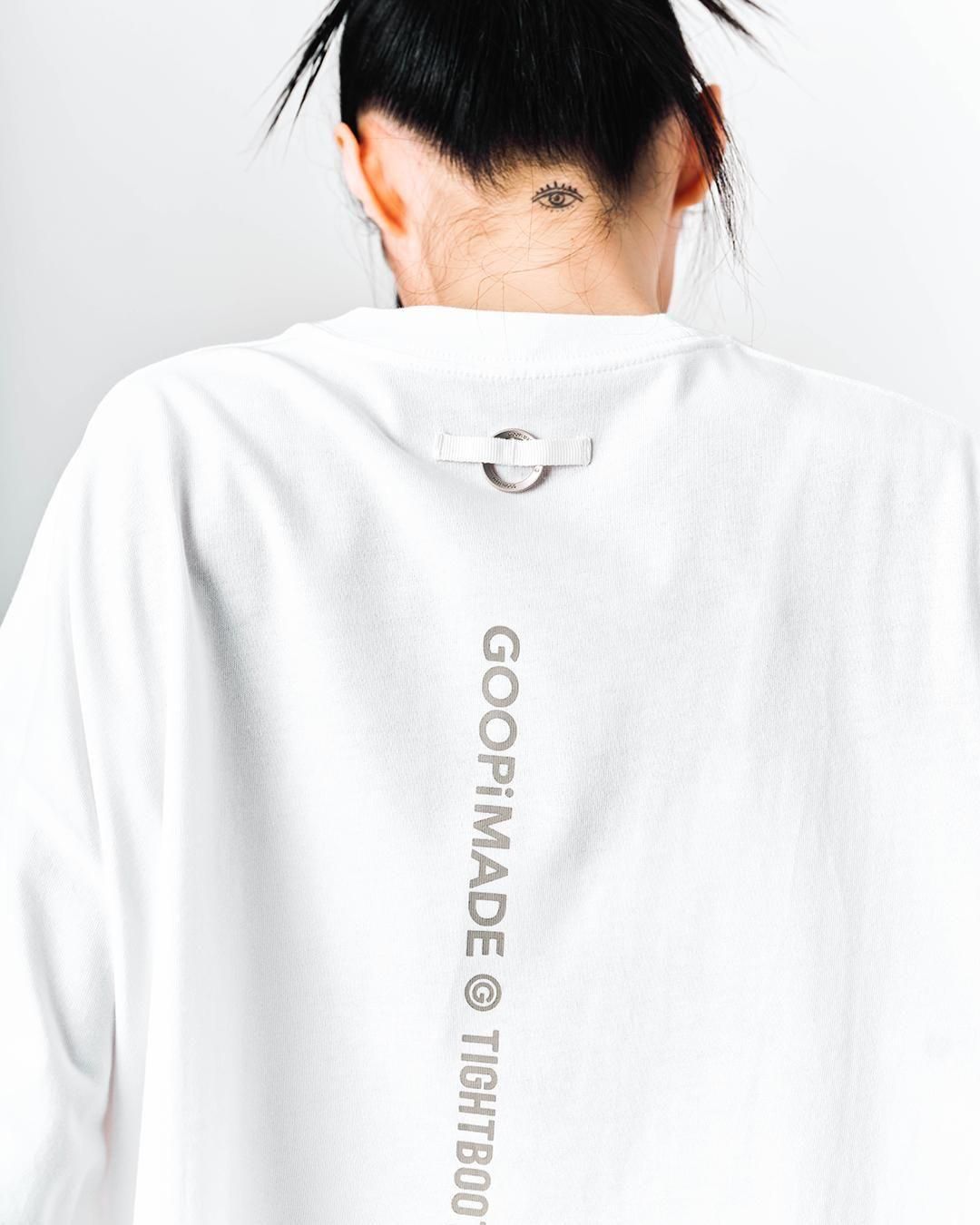 GOOPiMADE®xTIGHTBOOTH Sand Riot Logo Tee GOOPiMADE® x TIGHTBOOTH - Sand Riot Logo Tee - TIGHTBOOTH