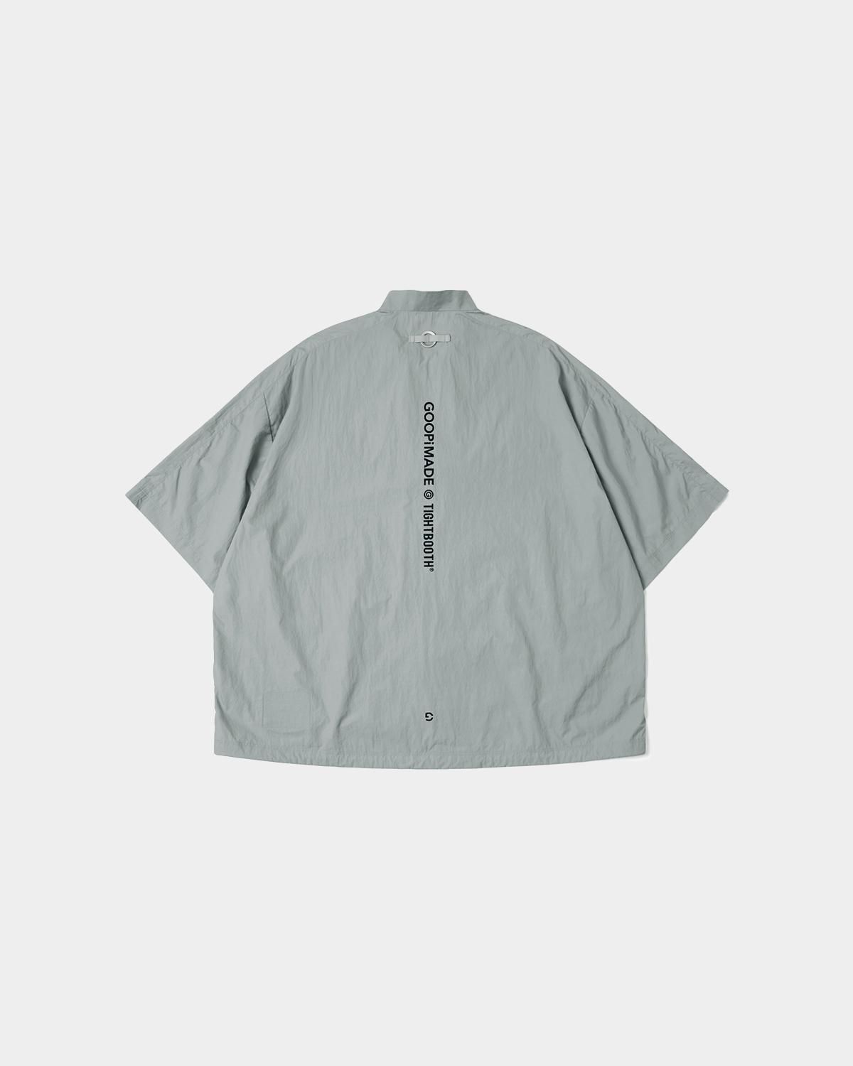 GOOPiMADE® x TIGHTBOOTH - Tech Uniform Zip Shirt - TIGHTBOOTH