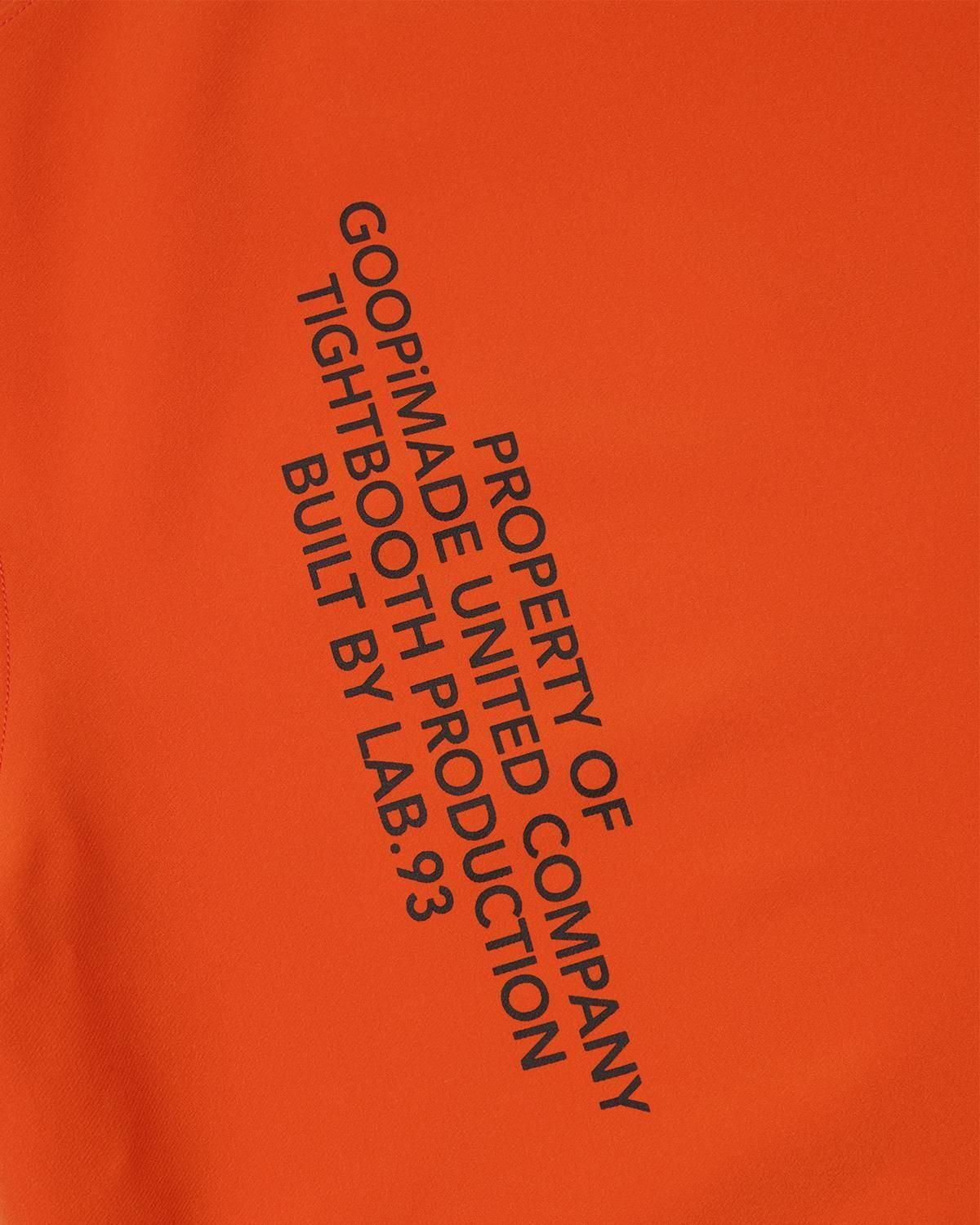 GOOPiMADE® x TIGHTBOOTH 　GRAYSIZE2　新品未使用 GOOPiMADE® x TIGHTBOOTH - Dual Arena Logo Tee - TIGHTBOOTH® タイト