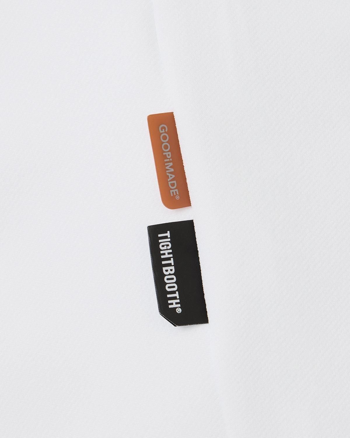GOOPiMADE® x TIGHTBOOTH 　GRAYSIZE2　新品未使用 GOOPiMADE® x TIGHTBOOTH - Dual Arena Logo Tee - TIGHTBOOTH