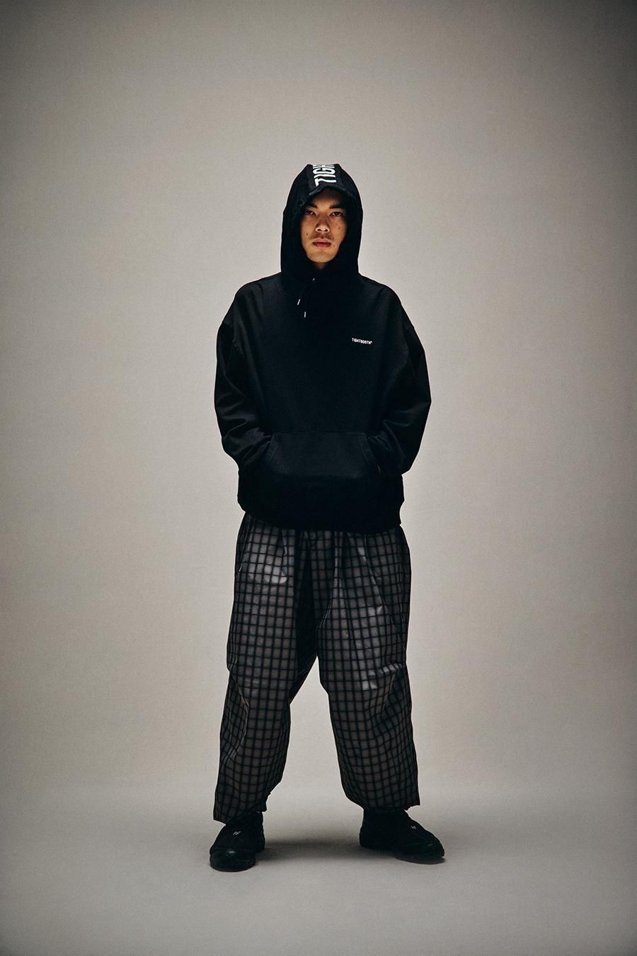 TIGHTBOOTH ブラック スウェット L STRAIGHT UP L/S T-SHIRT - TIGHTBOOTH® タイトブース