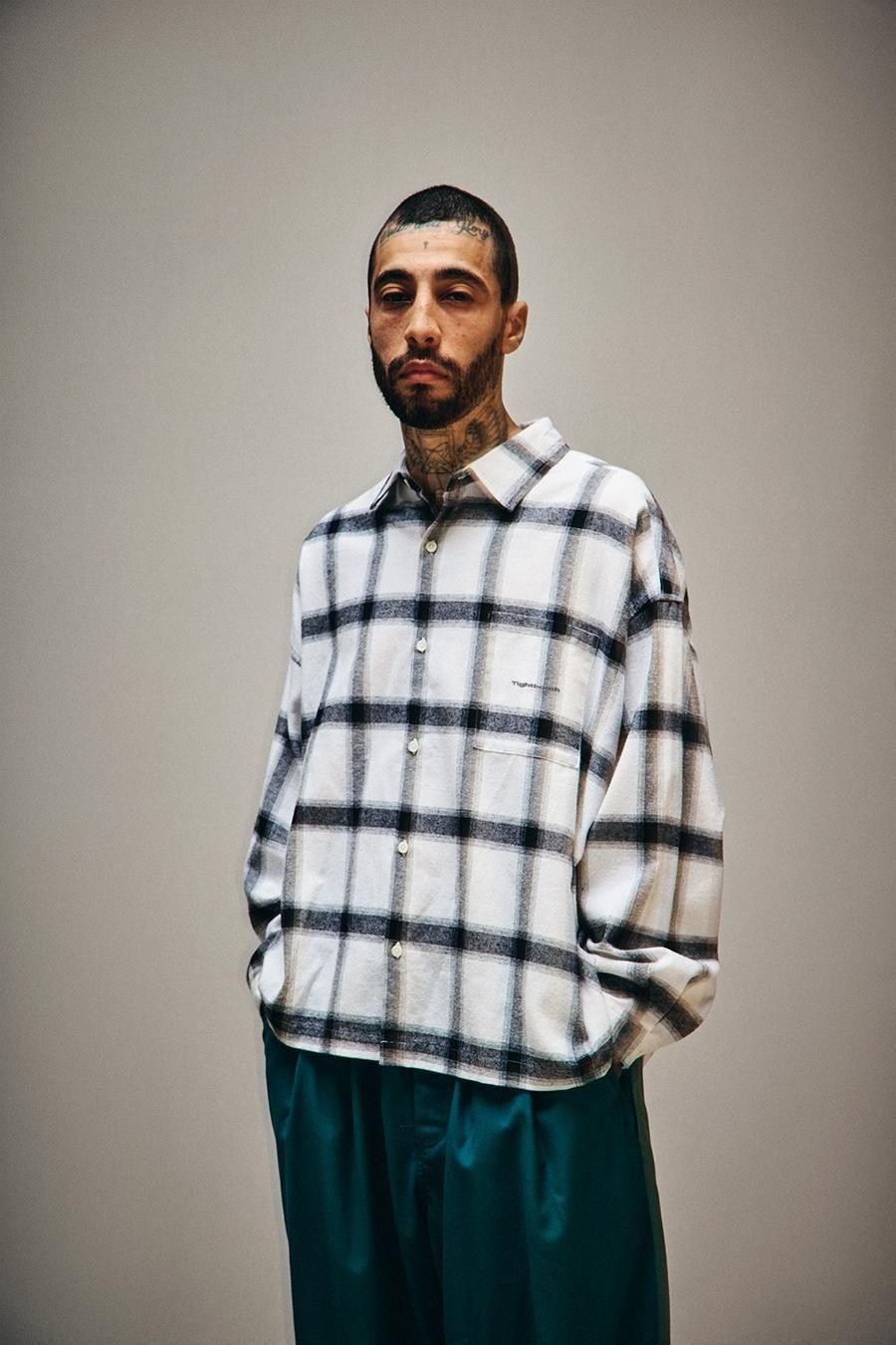 G*】様 美品TIGHTBOOTHタイトブース GINGHAM ROLL UP GINGHAM ROLL UP SHIRT | TIGHTBOOTH - タイトブース | Specs