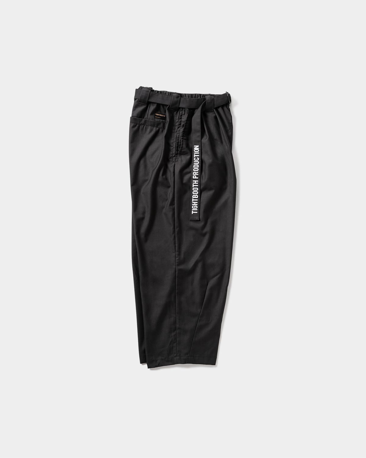 TIGHTBOOTH RIPPLE KNIT BAGGY SLACKS M