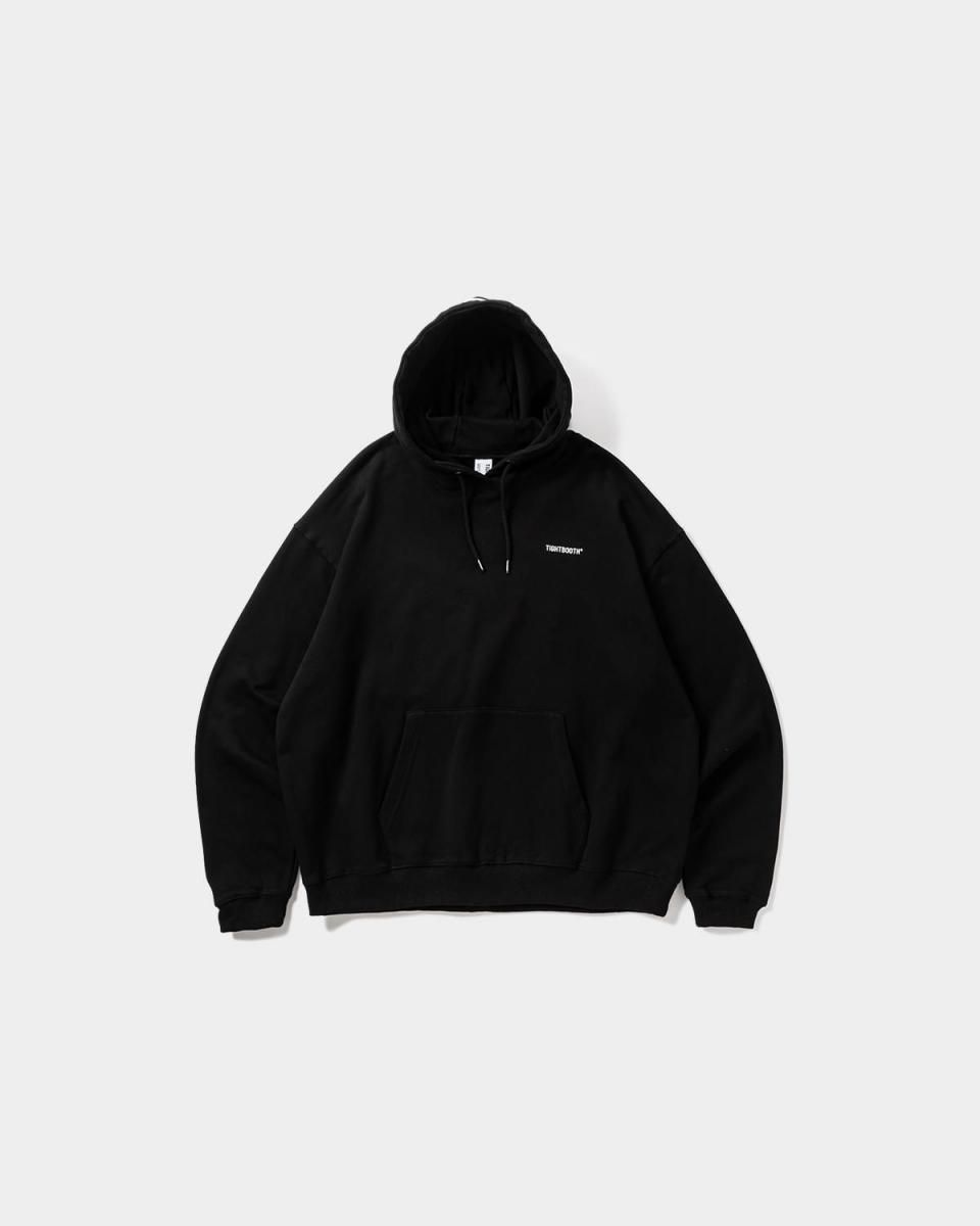 HOODED LOGO SWEAT