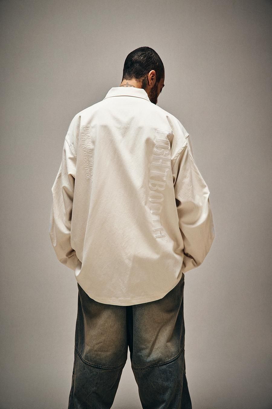 LABEL LOGO BDU SHIRT - TIGHTBOOTH® タイトブース オフィシャル