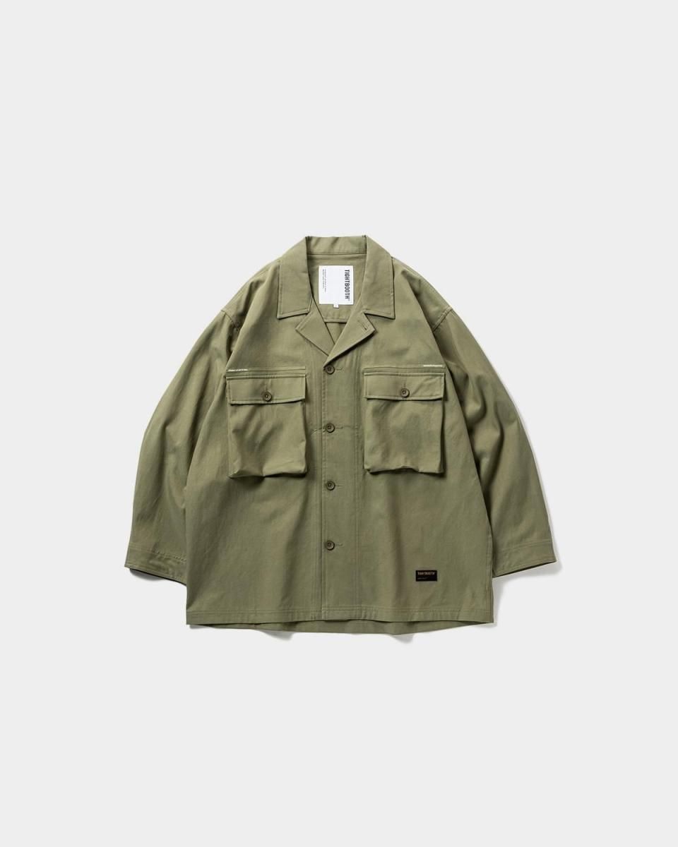 LABEL LOGO BDU SHIRT