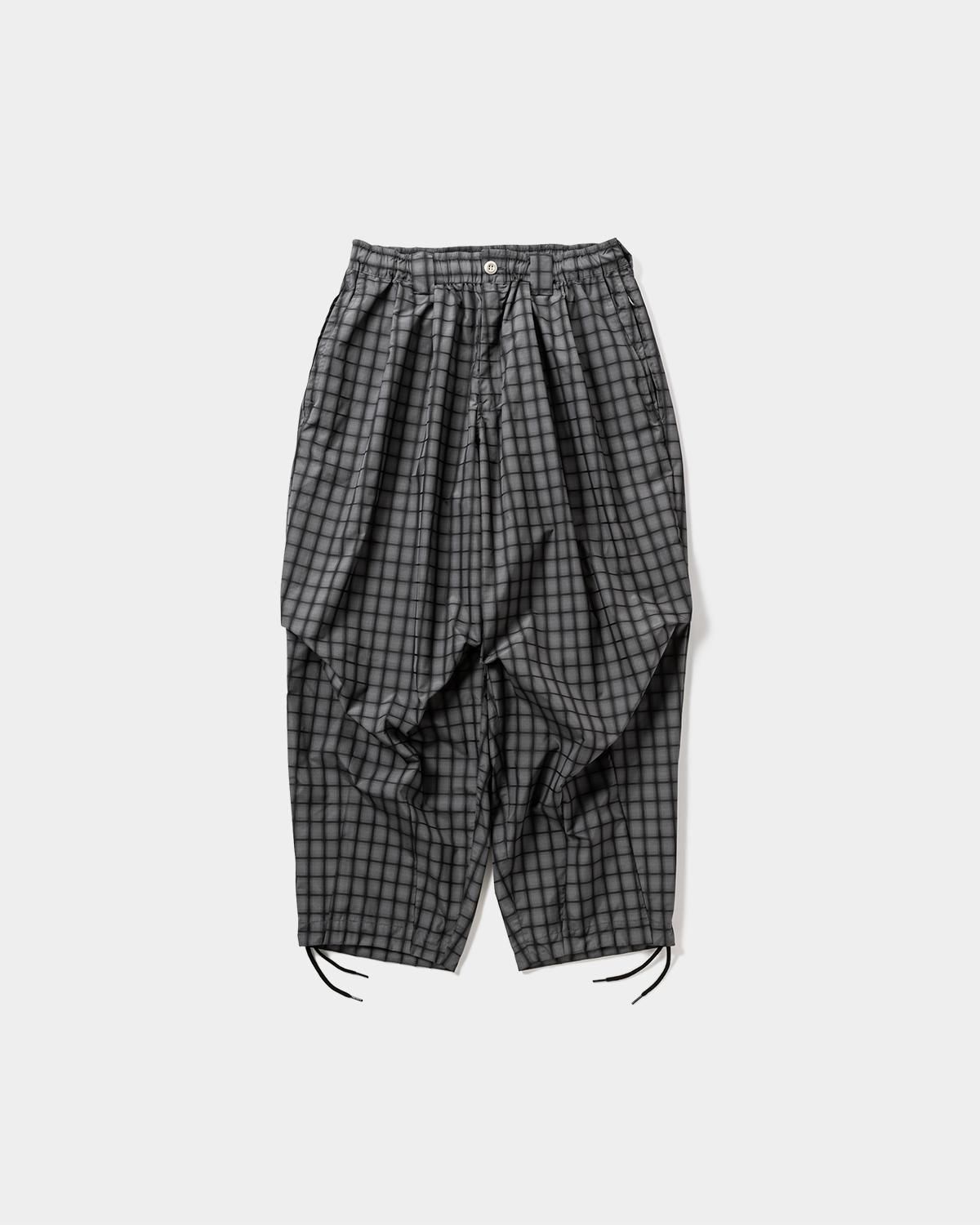 PLAID LIGHT BALLOON PANTS - TIGHTBOOTH® タイトブース オフィシャル