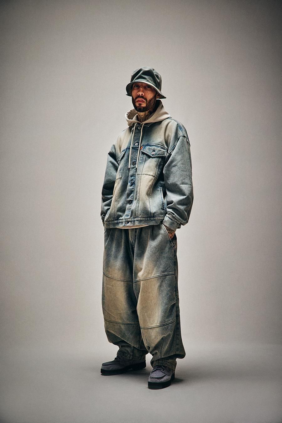 パンツ tightbooth denim pants DENIM BALLOON PANTS - TIGHTBOOTH® タイトブース オフィシャル