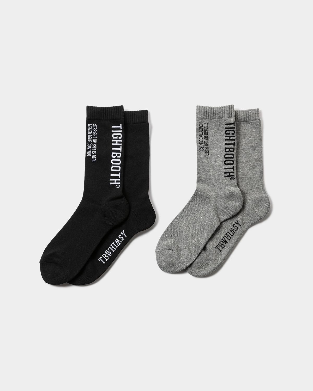 LABEL LOGO SOCKS - TIGHTBOOTH® タイトブース オフィシャル