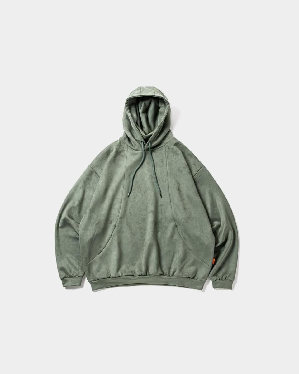 SUEDE HOODIE