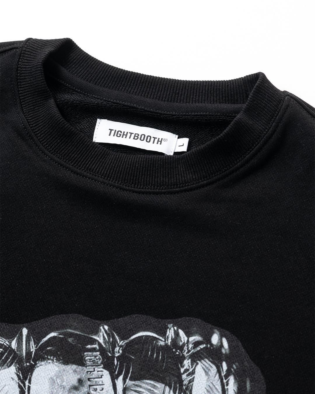 トップス TIGHTBOOTH PRODUCTION REVENGE CREW SWEAT TIGHTBOOTH