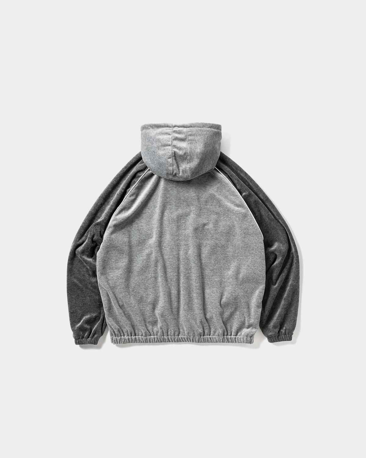 VELOUR PIPING HOODED JKT - TIGHTBOOTH® タイトブース オフィシャル