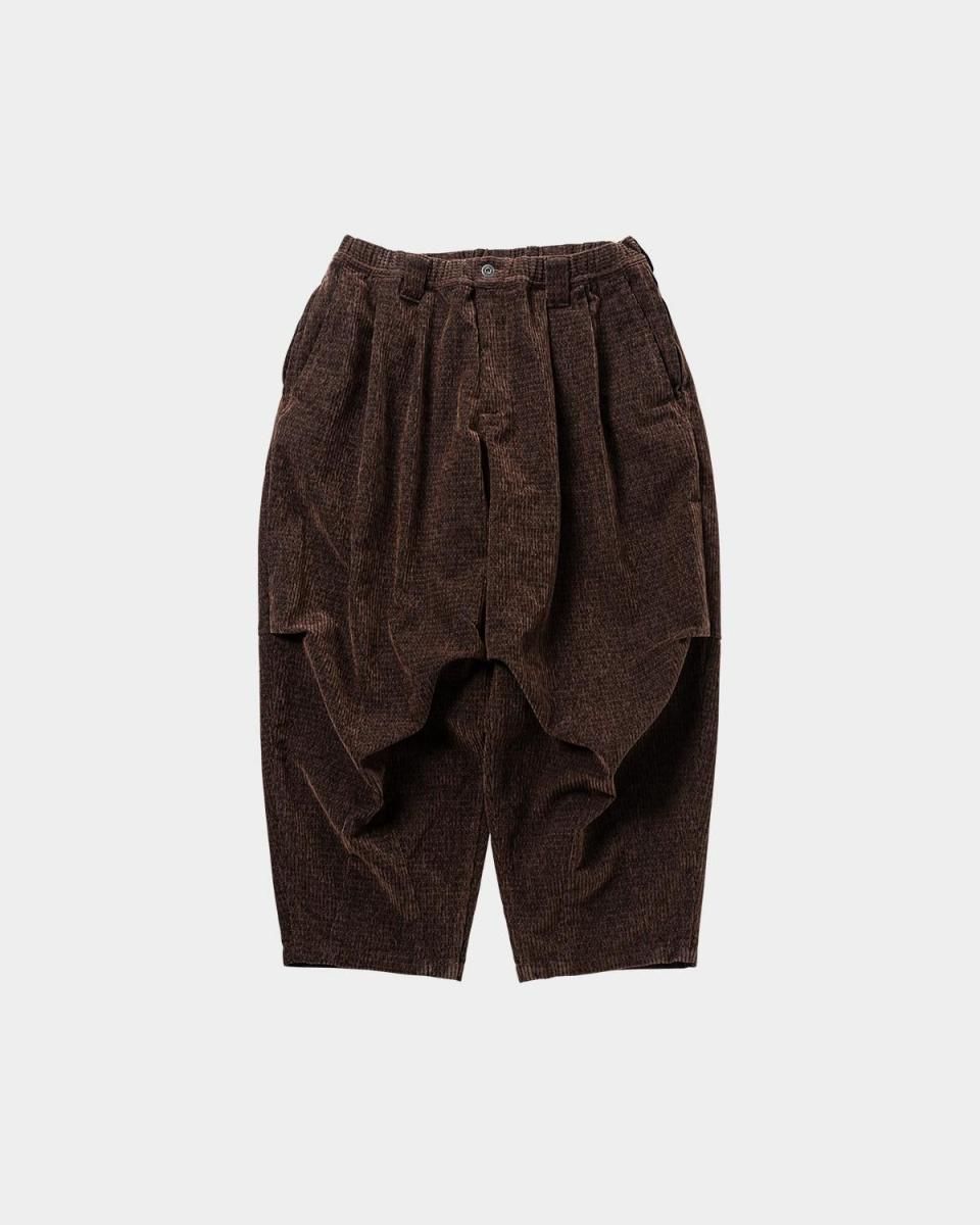 DOT CORD BALLOON PANTS