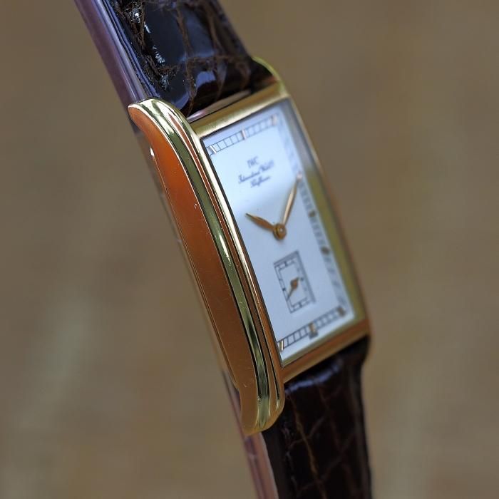 美品 保証書付き IWC ノヴェチェント 2551 YG 手巻き メンズ