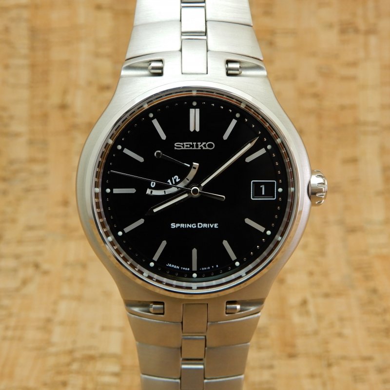 500¤ʢ Seiko SPRINGDRIVE 1stModel SBWA001 Ref.7R68-0A10 SS ץ󥰥ɥ饤 եȥǥ ƥ쥹