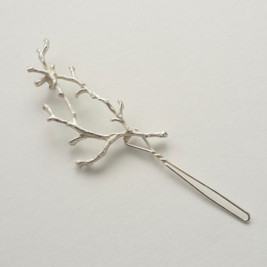 Branch coral hair pin（枝珊瑚のヘアピン） - cilsoie