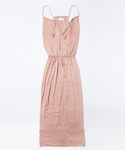 【LADIES】【大政絢着用】TJD Pink Copper Maxi / ピンク マキシワンピース