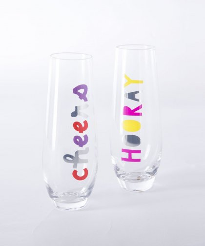 Flute Glasses Set of 2 / フルートグラス セット
