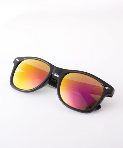 【OUTLET SALE】【LADIES】Sunglasses BLACK×PINK / サングラス シルバーフレーム