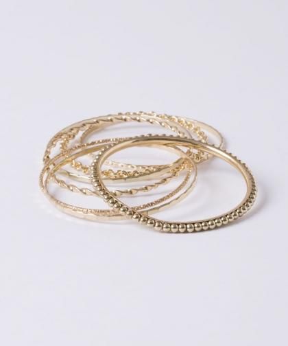 LADIESGold Bracelet 7set /  ֥쥹å 7å