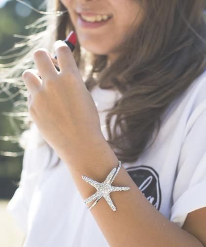 【LADIES】Starfish Silver Bracelet / スターフィッシュ シルバー ブレスレット