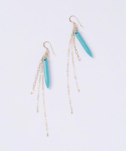 【LADIES】Lino by me Hawaii Taq Stone Pierced Earring / タックストーン イヤリング