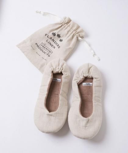 Pullman Slipper / 携帯スリッパ / FLANDERS LINEN