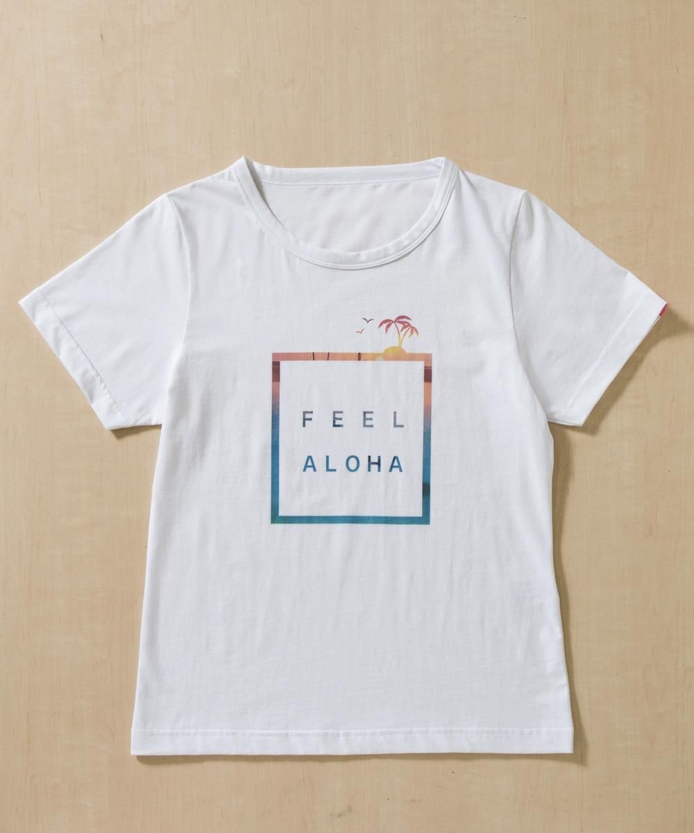 【Lilly＆Emma/リリー＆エマ】 別注 オリジナルTシャツ/半袖 フラッシュプリントTEE Lilly&Emma/リリー&エマ】 別注 オリジナルTシャツ/半袖
