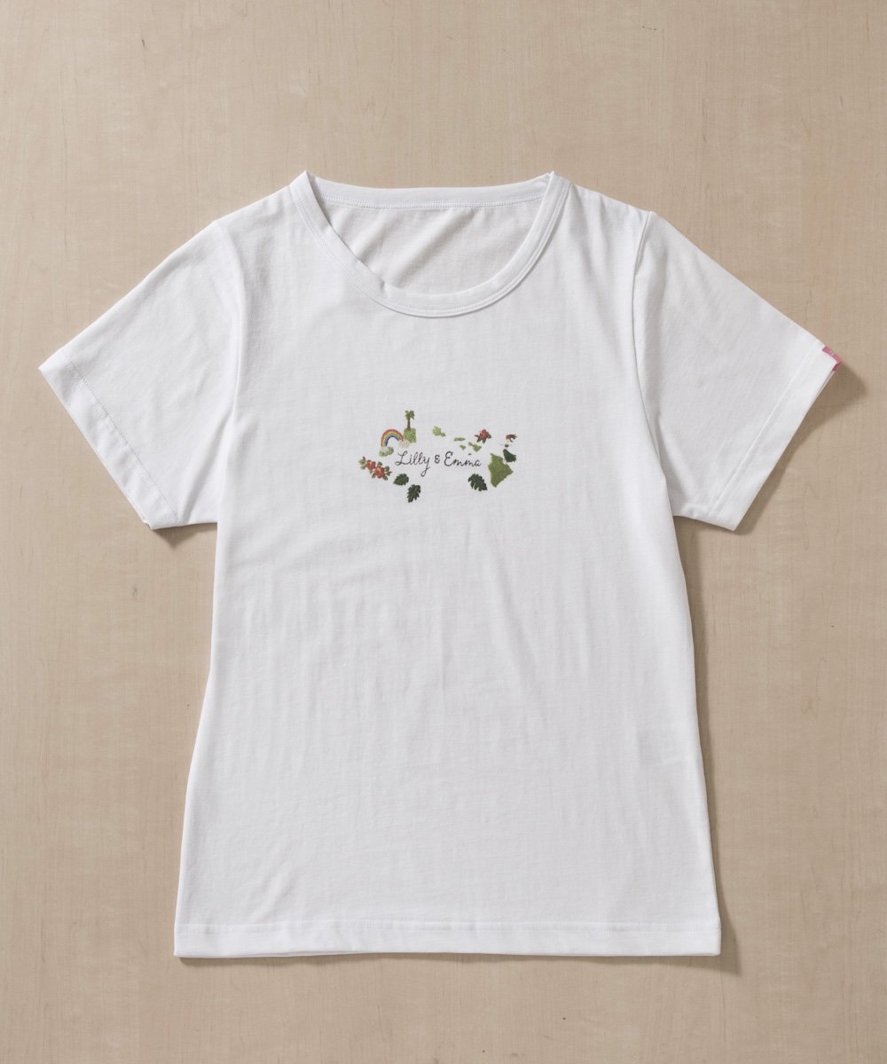 【SALE50%OFF】【LADIES】刺繍デザインロゴTシャツ - Lilly & Emma 【リリーアンドエマ】 公式オンラインストア