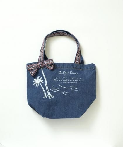 Ribbon Palm Tree Tote / リボンパームツリートートバッグ