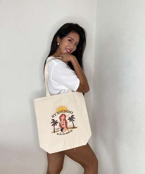 【受注販売】Azusa Dancy×Lilly & Emmaサステナブルトートバッグ