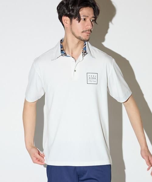 MENS】UNION STATIONコラボポロシャツ/ボックスロゴ